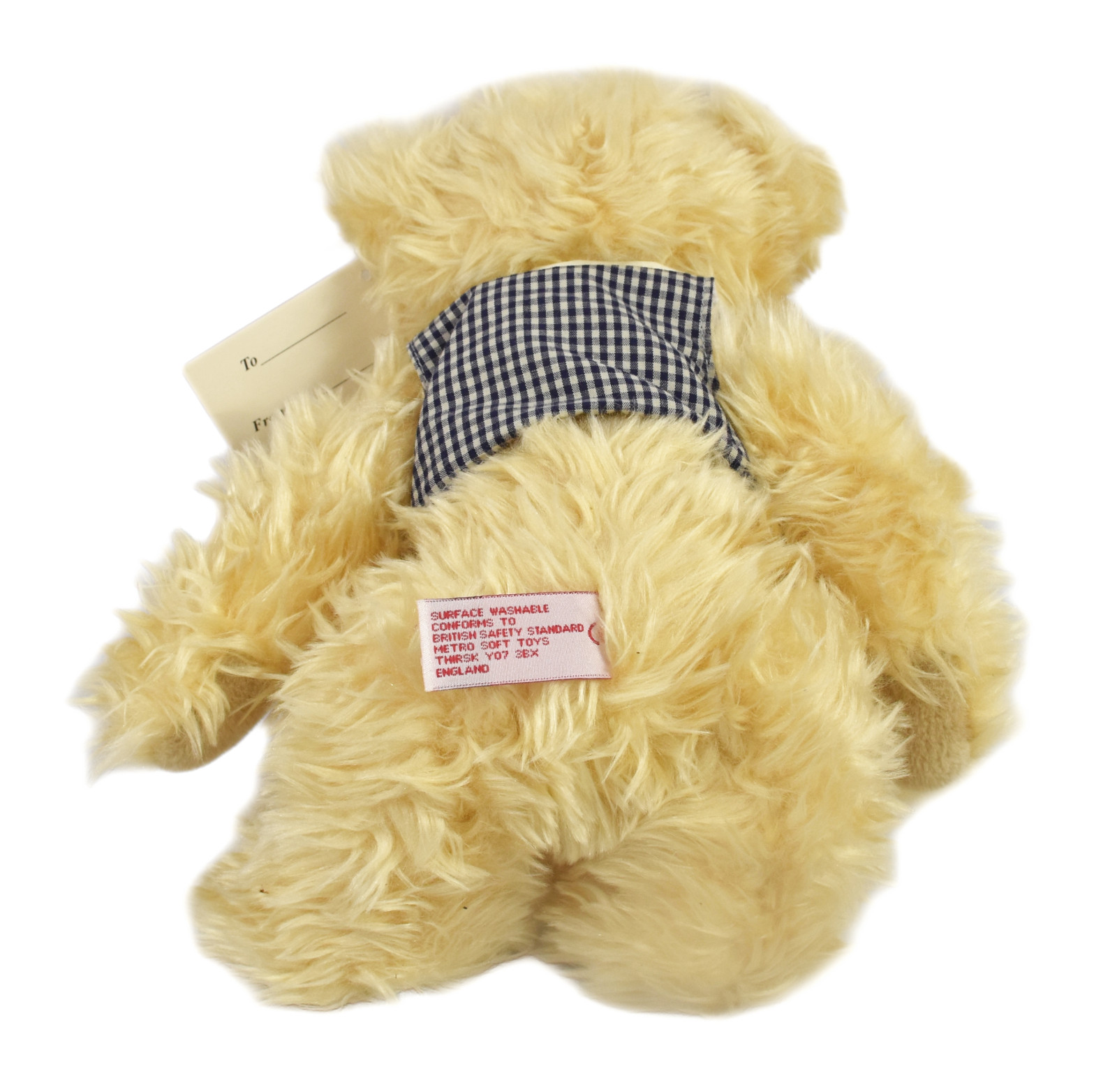 2x Metro Soft Toys Limited Edition Tagged Teddy Bears BuyCharity