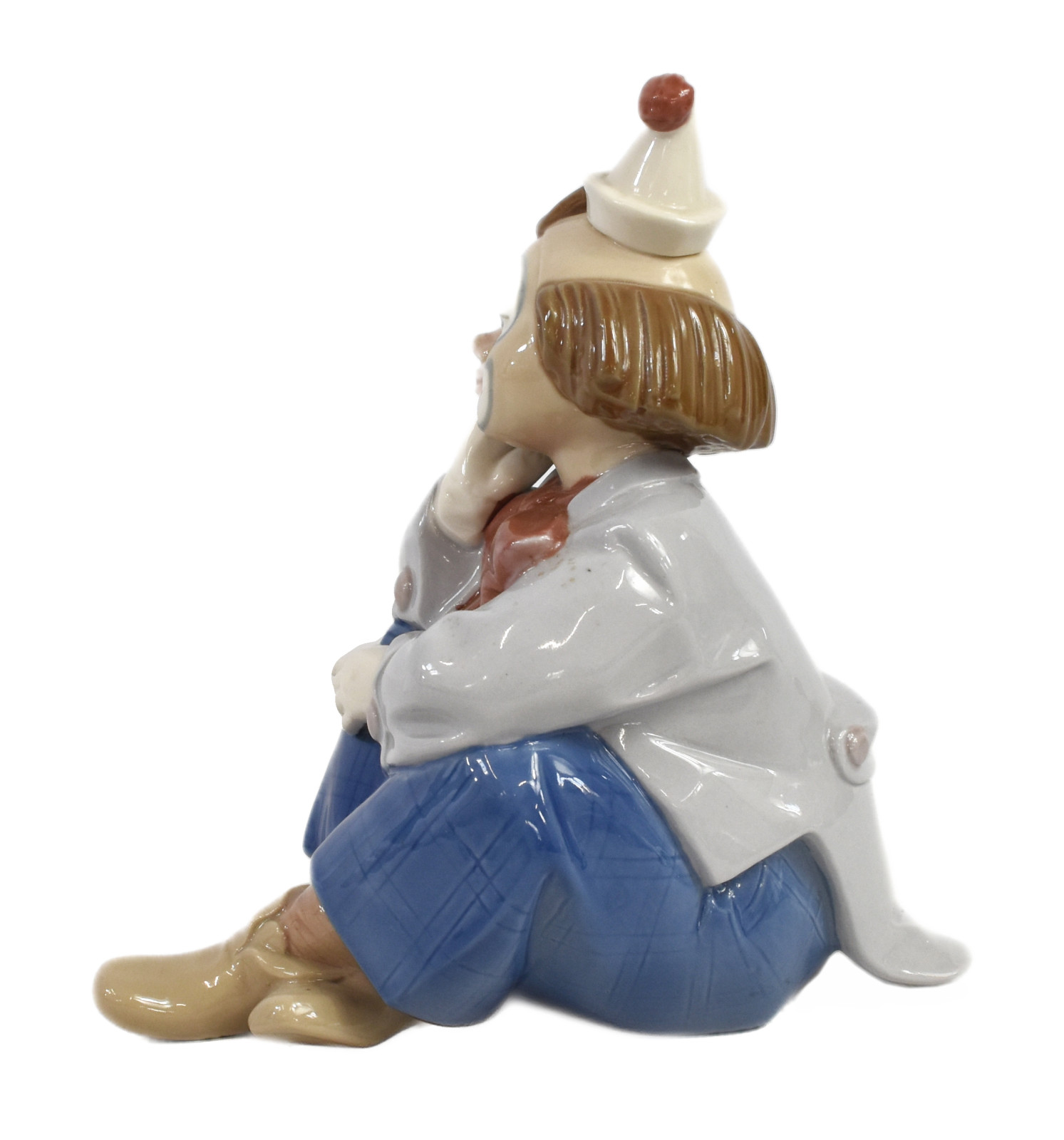 Vintage Casdes Clown Sleeping on a Ball Made in Spain on sale